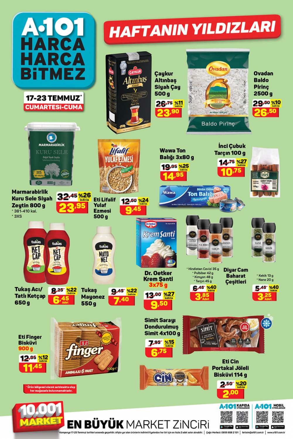 A101 haftanın yıldızları 22 Temmuz |22 Temmuz A101 aktüel ürünler kataloğu 9