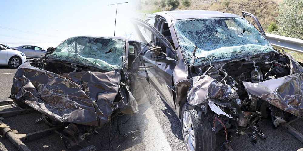 Ankara'da zincirleme kaza! Yol savaş alanına döndü: 17 kişi yaralandı 1