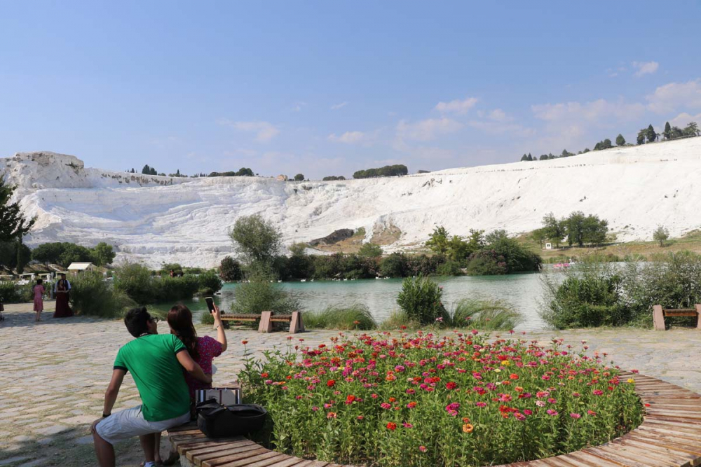 Tatilciler soluğu orada aldı! Pamukkale, salgın sonrası ziyaretçi rekoru kırdı 2