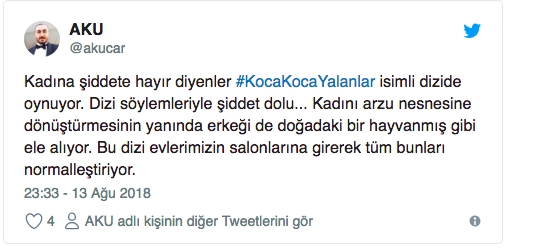 Koca Koca Yalanlar dizisi için RTÜRK'e şikayet yağdı! 14