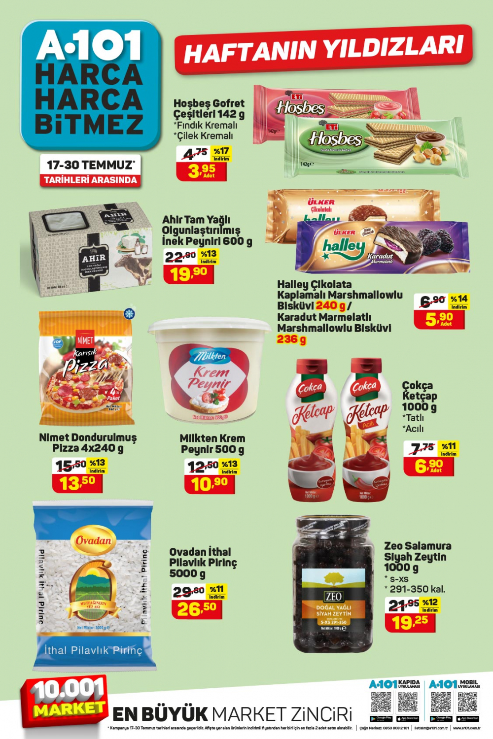 30 Temmuz A101 aktüel ürünler kataloğu | Ayçiçek yağı, Filiz çay ve Yoğurtta kaçırılmayacak indirimler! 5