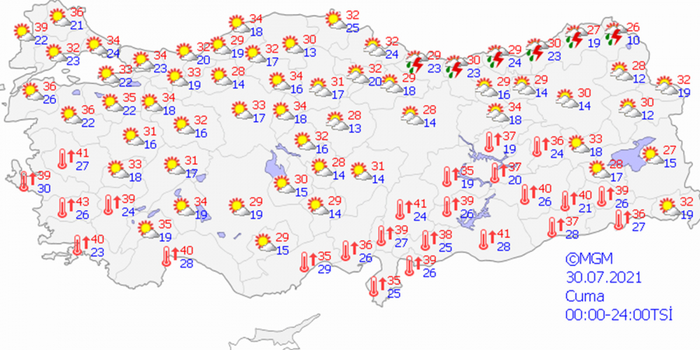 Meteoroloji Genel Müdürlüğü ve AFAD'dan Orta ve Doğu Karadeniz'deki 5 il için flaş uyarı 10