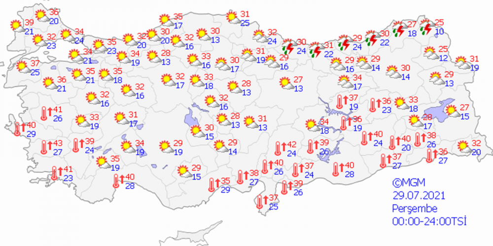 Meteoroloji Genel Müdürlüğü ve AFAD'dan Orta ve Doğu Karadeniz'deki 5 il için flaş uyarı 9