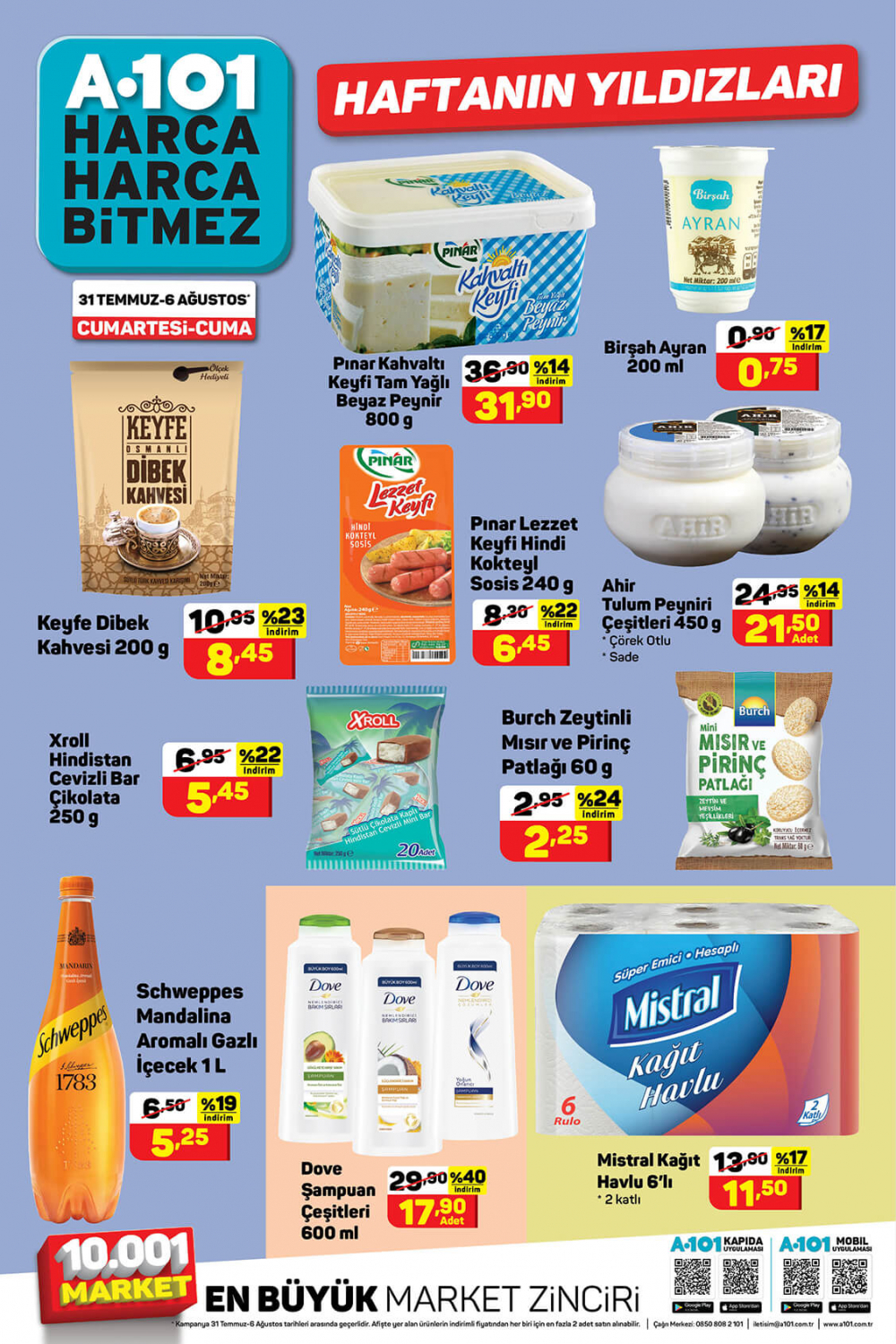 1 Ağustos 2021 A101 aktüel ürünler kataloğu | Tuvalet Kağıdında şok indirim! 4