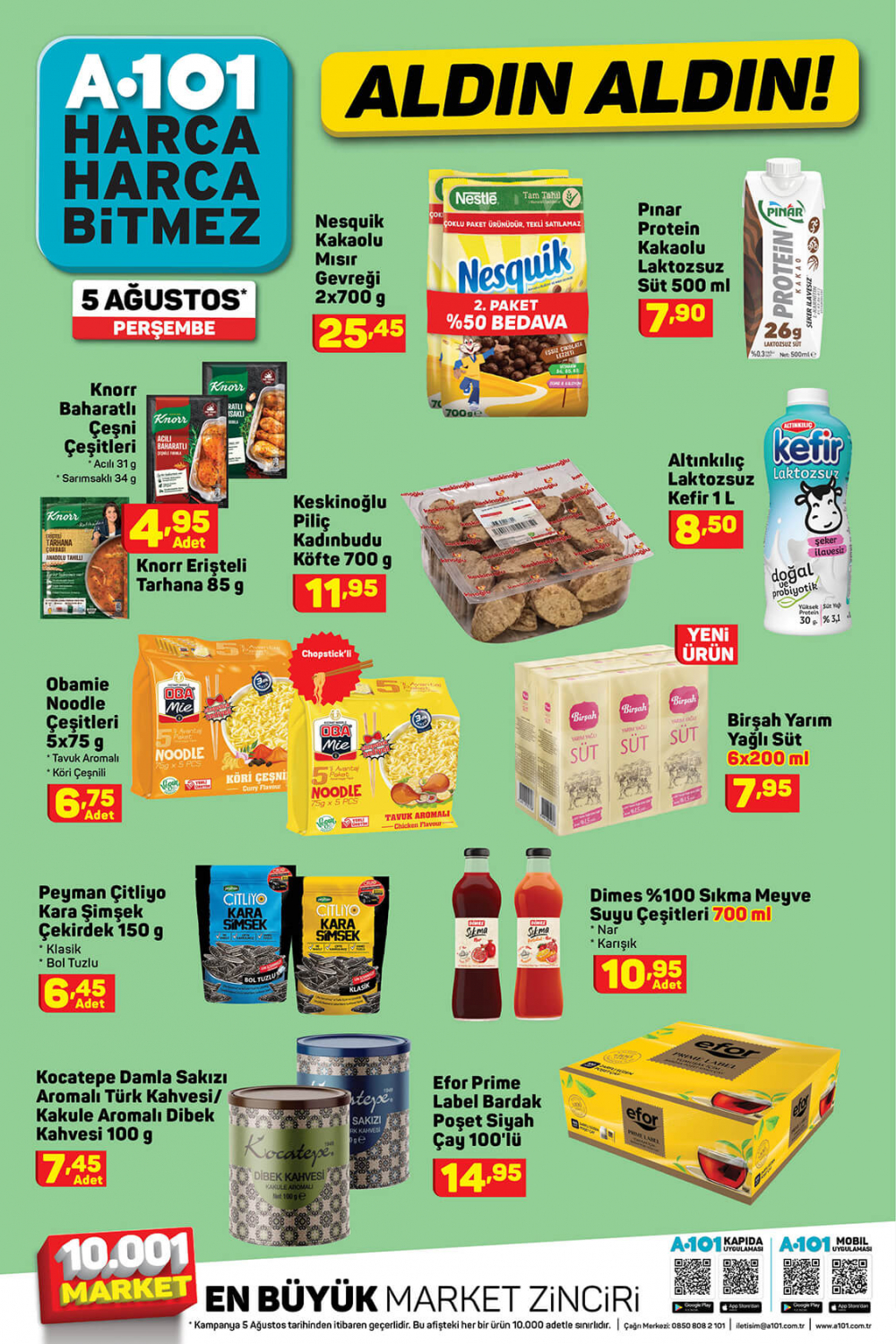 5 Ağustos 2021 A101 aktüel ürünler kataloğu | Elektronikten zücaciyeye, beyaz eşyadan mobilyaya indirimli ürünler! 8