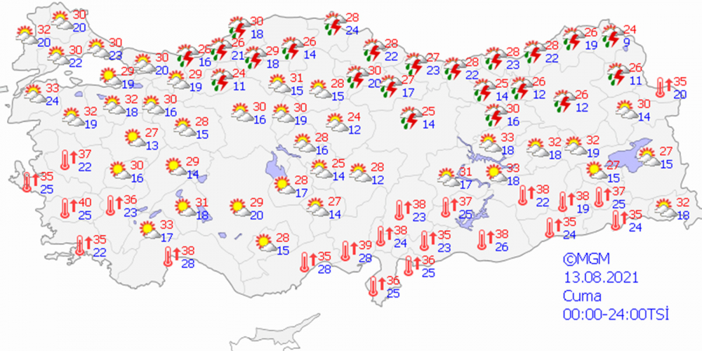 İl il açıkladı! Meteoroloji Genel Müdürlüğü'nden turuncu uyarı! 10