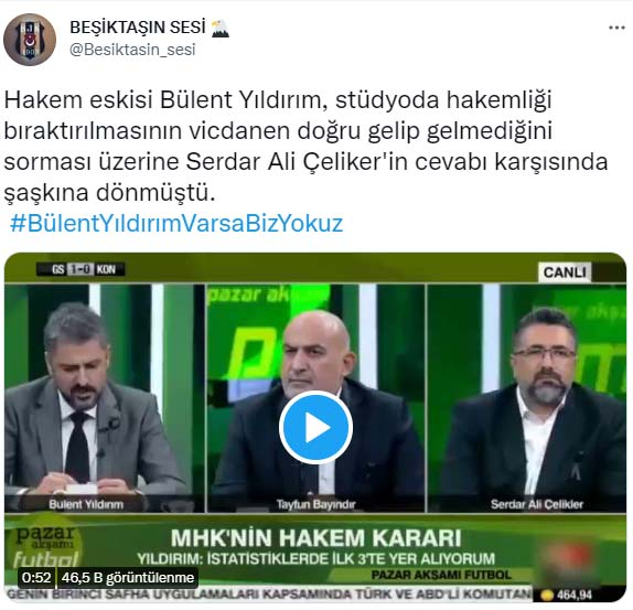 Beşiktaş taraftarından Beinsports'a tepki! "Bülent Yıldırım varsa biz yokuz!" 7