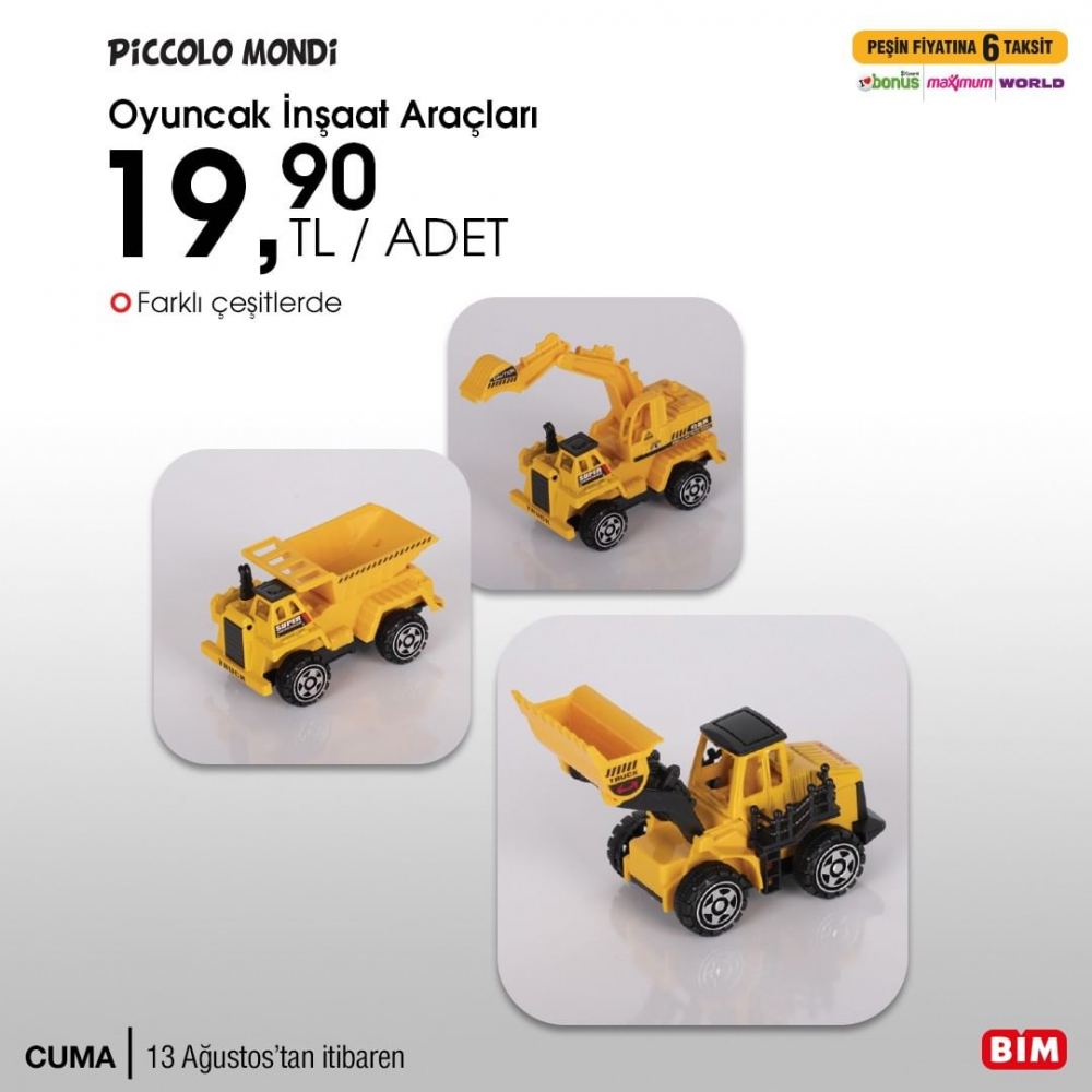 BİM 13 Ağustos aktüel ürünler kataloğu | Haftanın fırsatları uygun fiyatlarla BİM'de! 12