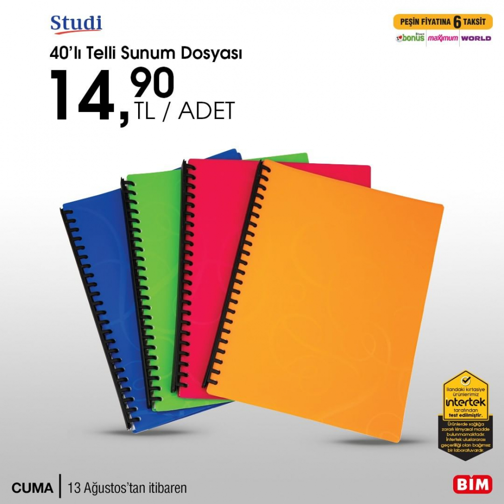 BİM 13 Ağustos aktüel ürünler kataloğu | Haftanın fırsatları uygun fiyatlarla BİM'de! 15