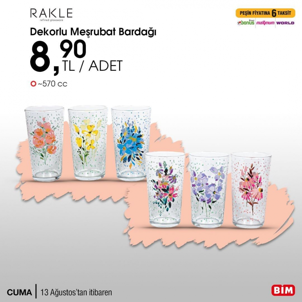 BİM 13 Ağustos aktüel ürünler kataloğu | Haftanın fırsatları uygun fiyatlarla BİM'de! 2