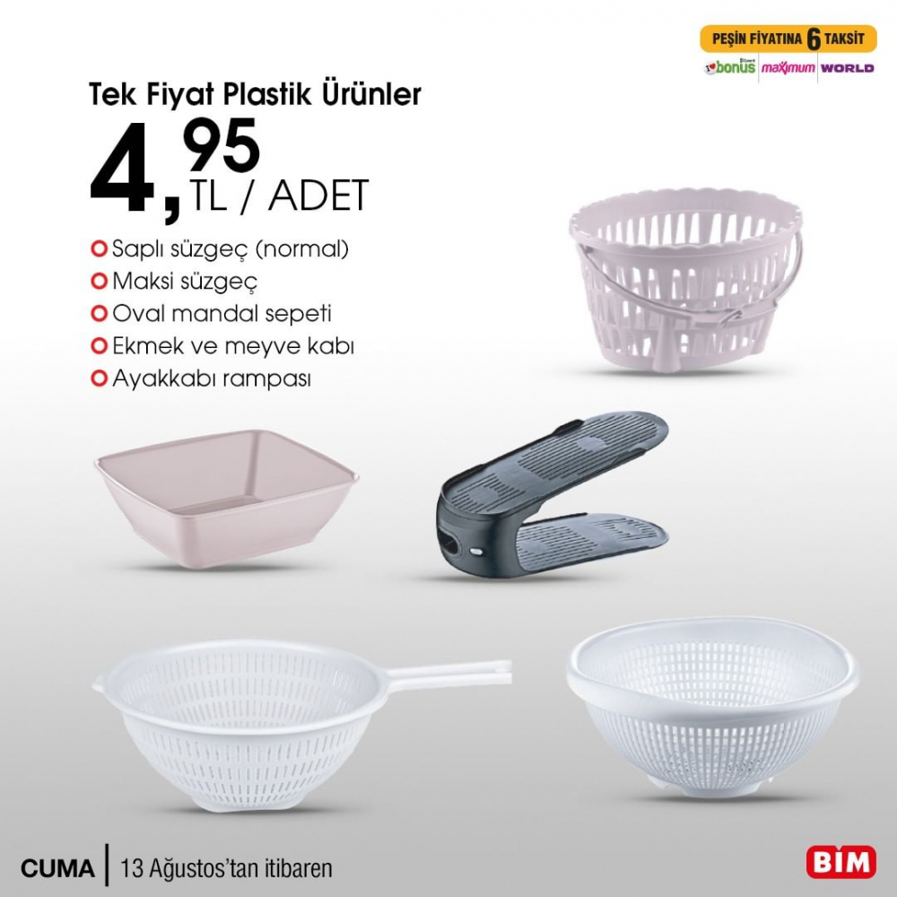 BİM 13 Ağustos aktüel ürünler kataloğu | Haftanın fırsatları uygun fiyatlarla BİM'de! 29