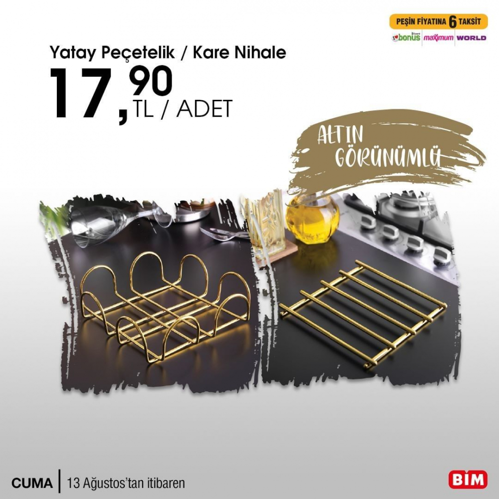 BİM 13 Ağustos aktüel ürünler kataloğu | Haftanın fırsatları uygun fiyatlarla BİM'de! 30