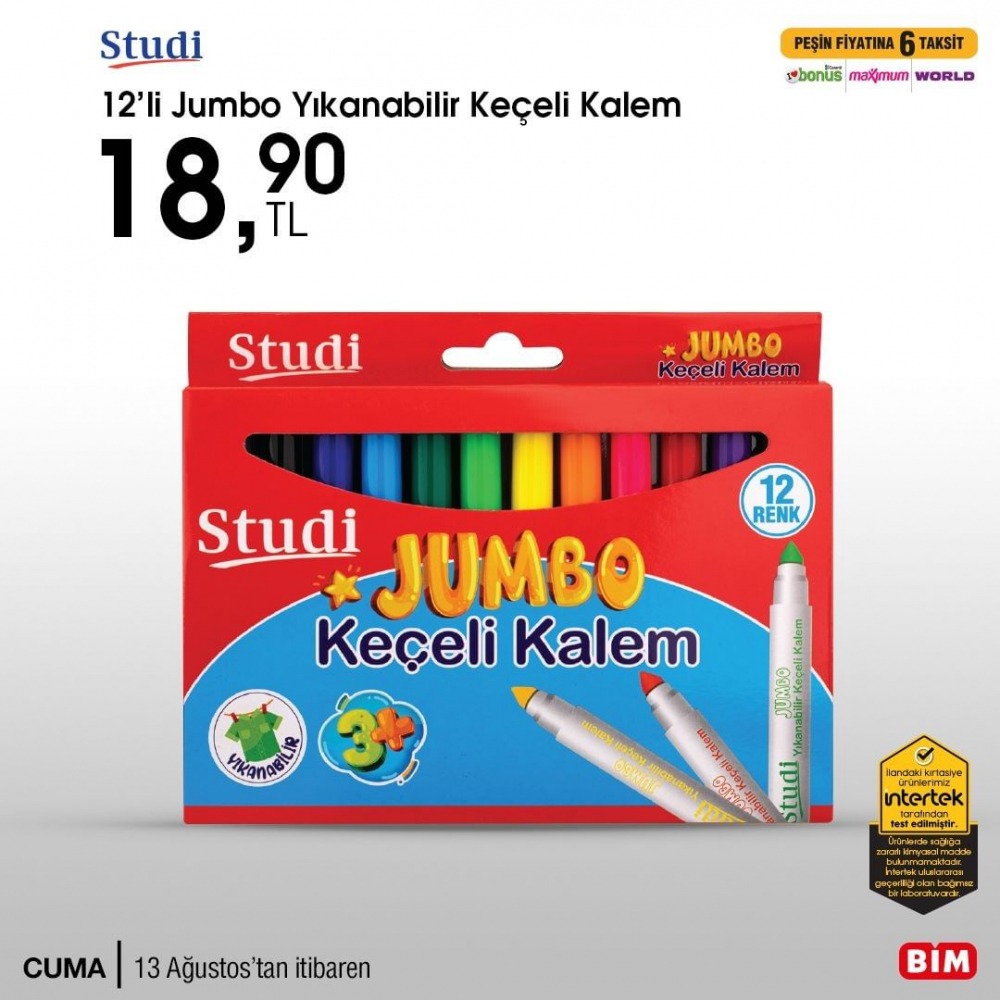 BİM 13 Ağustos aktüel ürünler kataloğu | Haftanın fırsatları uygun fiyatlarla BİM'de! 35
