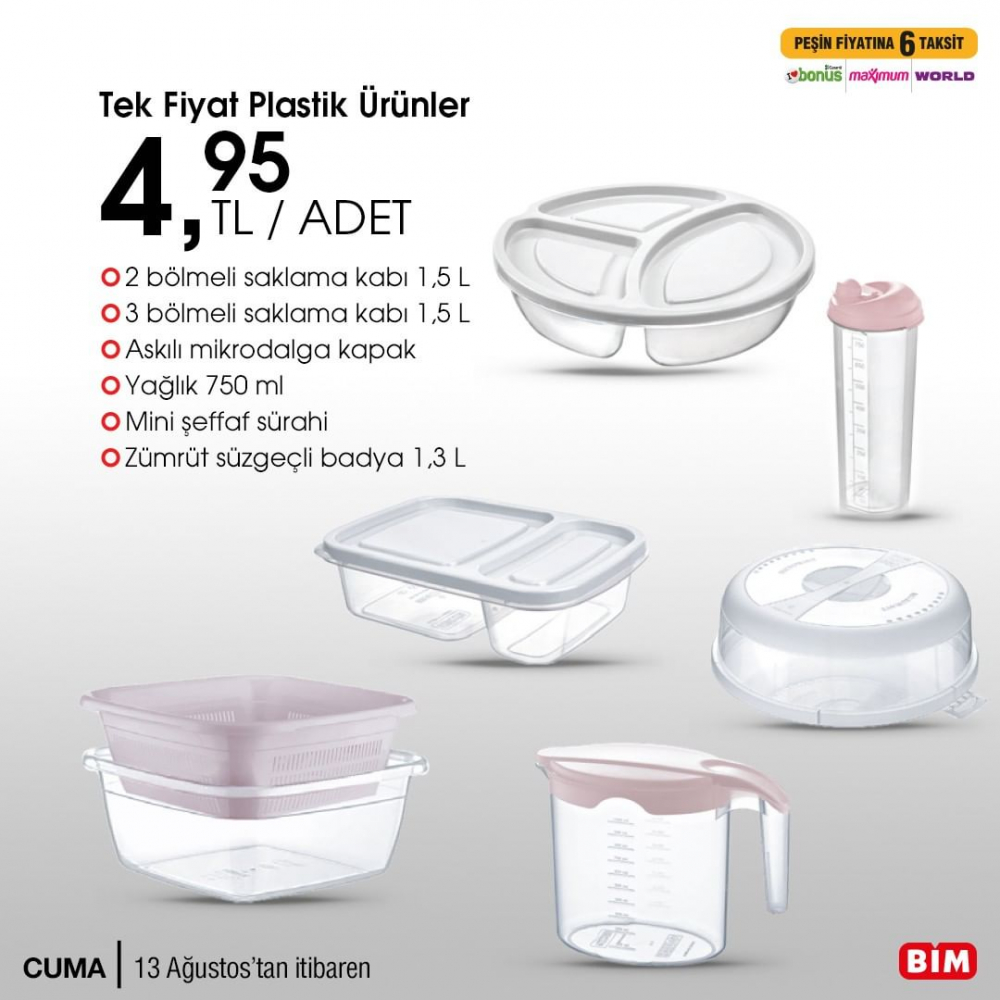 BİM 13 Ağustos aktüel ürünler kataloğu | Haftanın fırsatları uygun fiyatlarla BİM'de! 36