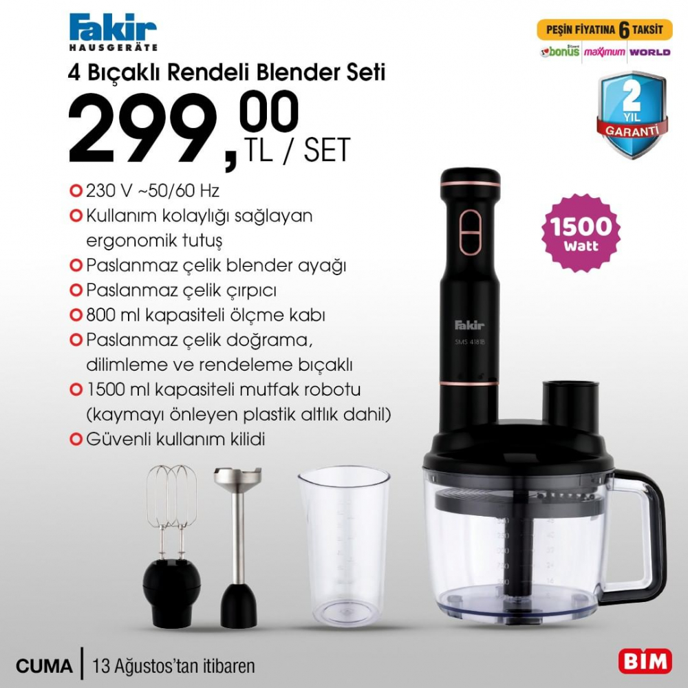 BİM 13 Ağustos aktüel ürünler kataloğu | Haftanın fırsatları uygun fiyatlarla BİM'de! 38