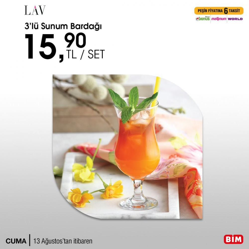 BİM 13 Ağustos aktüel ürünler kataloğu | Haftanın fırsatları uygun fiyatlarla BİM'de! 4