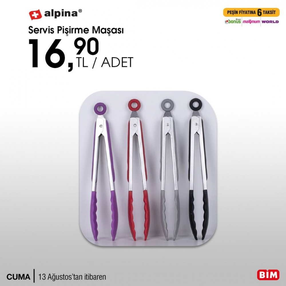 BİM 13 Ağustos aktüel ürünler kataloğu | Haftanın fırsatları uygun fiyatlarla BİM'de! 52