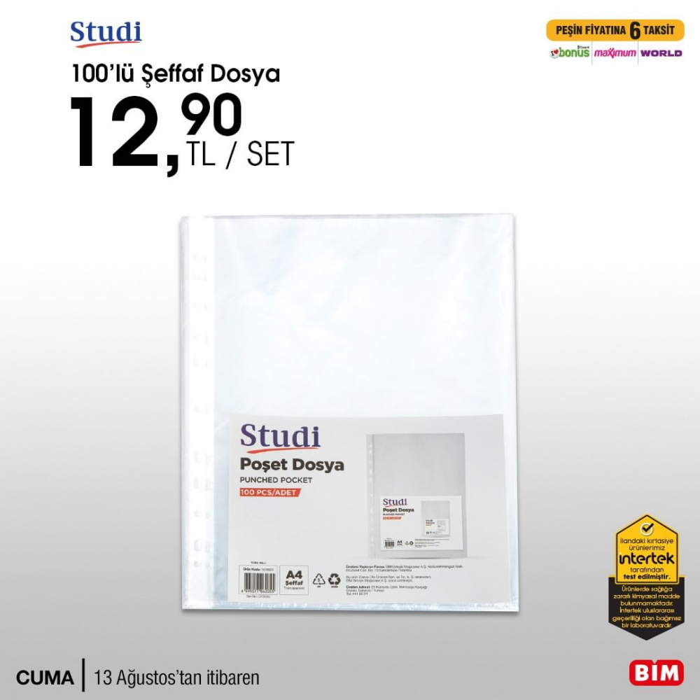 BİM 13 Ağustos aktüel ürünler kataloğu | Haftanın fırsatları uygun fiyatlarla BİM'de! 54