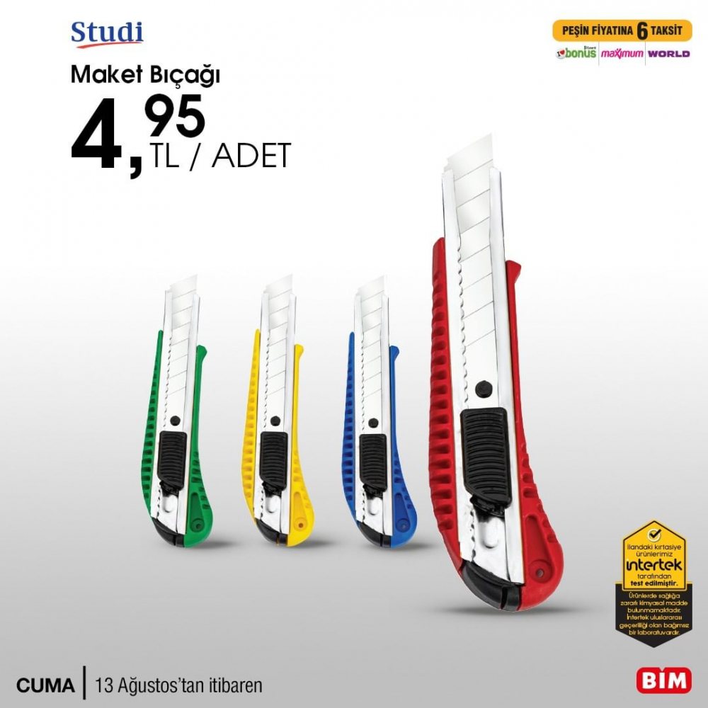 BİM 13 Ağustos aktüel ürünler kataloğu | Haftanın fırsatları uygun fiyatlarla BİM'de! 56