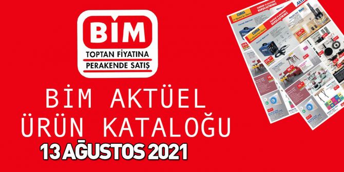 BİM 13 Ağustos aktüel ürünler kataloğu | Haftanın fırsatları uygun fiyatlarla BİM'de!