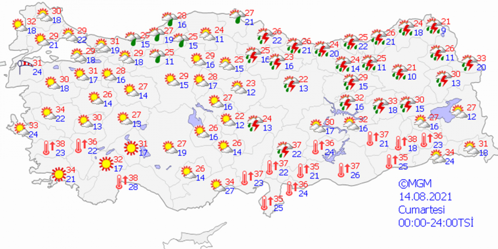 Kuvvetli geliyor! Meteoroloji Genel Müdürlüğü'nden uyarı üstüne uyarı 8