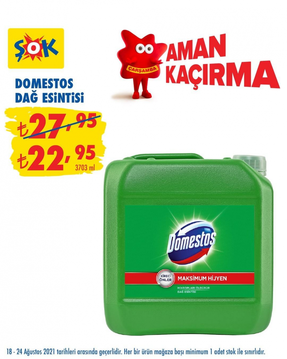 ŞOK 24 Ağustos 2021 aktüel ürünler kataloğu | ŞOK'ta haftanın fırsatları 11