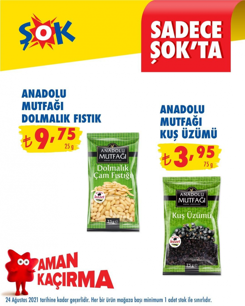 ŞOK 24 Ağustos 2021 aktüel ürünler kataloğu | ŞOK'ta haftanın fırsatları 18