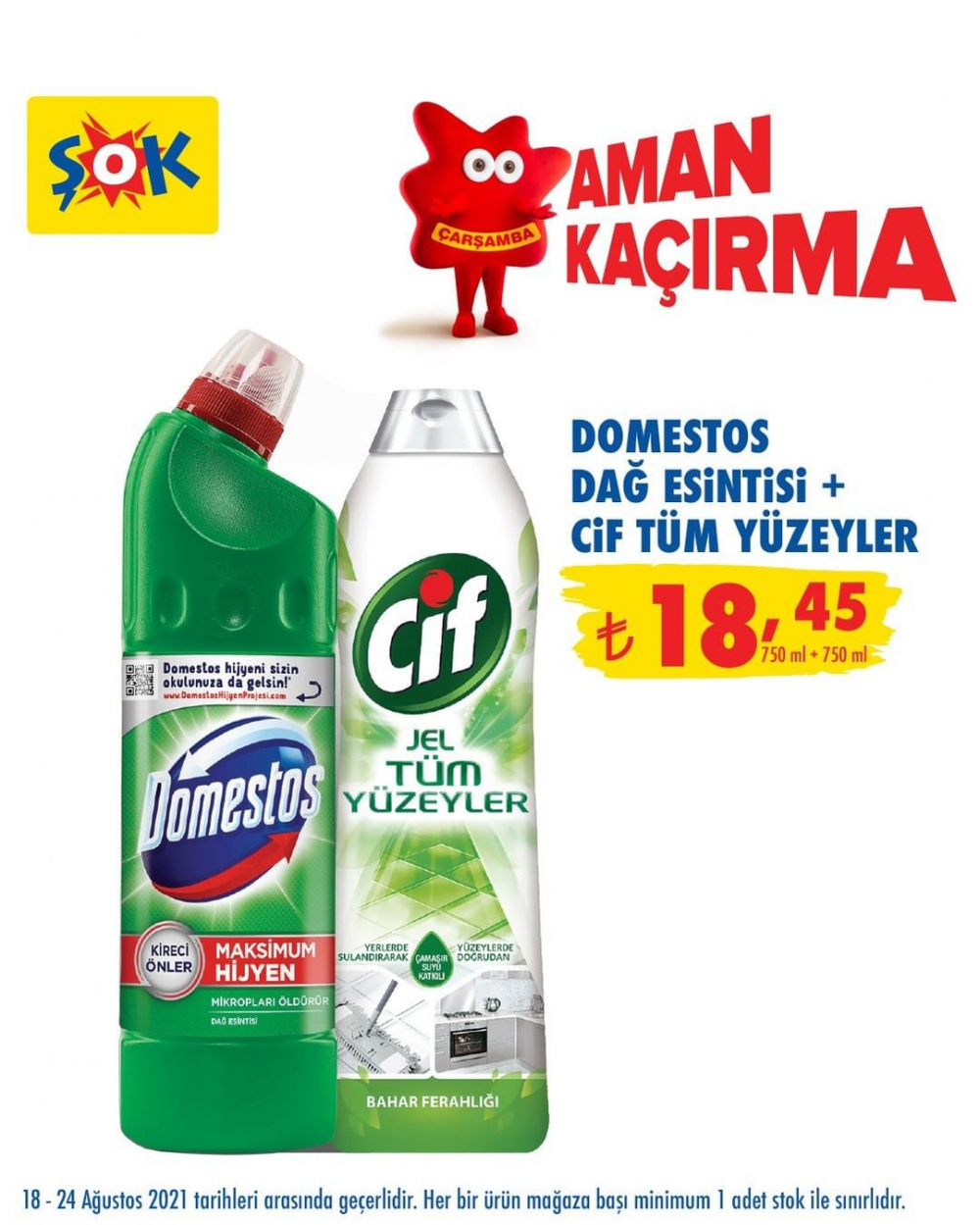 ŞOK 24 Ağustos 2021 aktüel ürünler kataloğu | ŞOK'ta haftanın fırsatları 20
