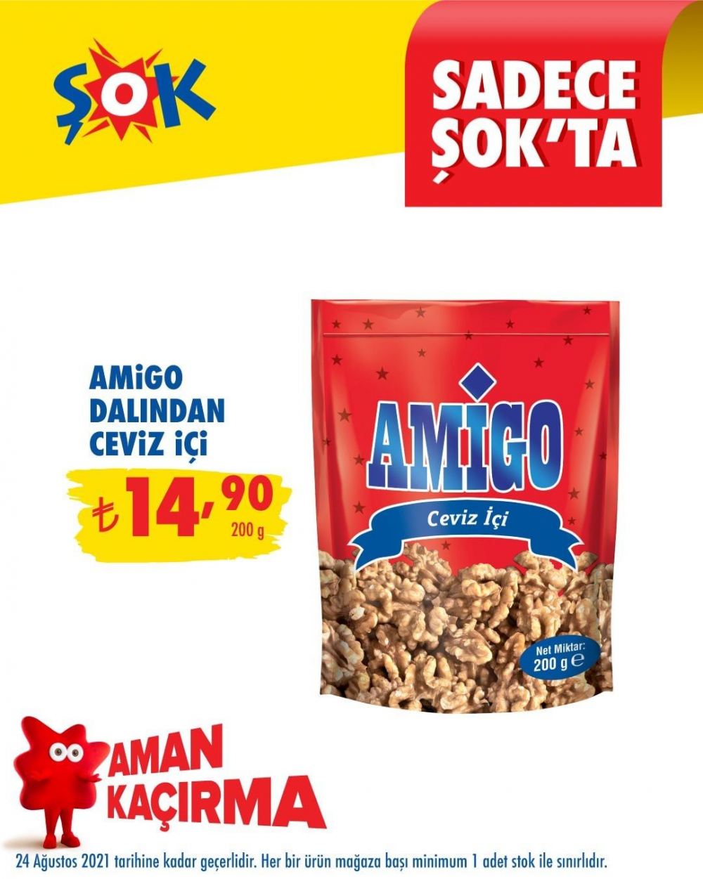 ŞOK 24 Ağustos 2021 aktüel ürünler kataloğu | ŞOK'ta haftanın fırsatları 27
