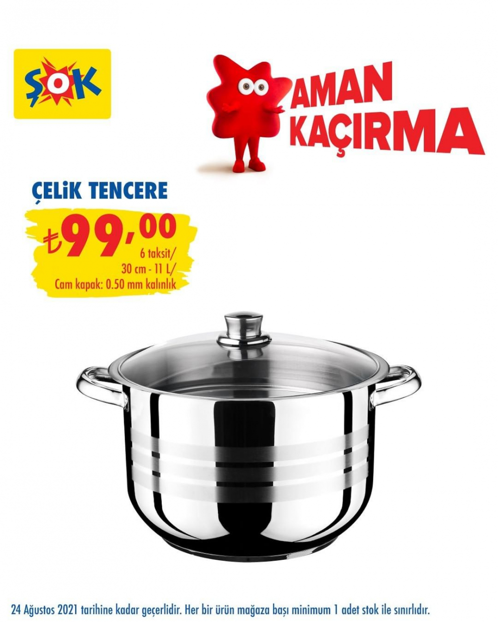 ŞOK 24 Ağustos 2021 aktüel ürünler kataloğu | ŞOK'ta haftanın fırsatları 30