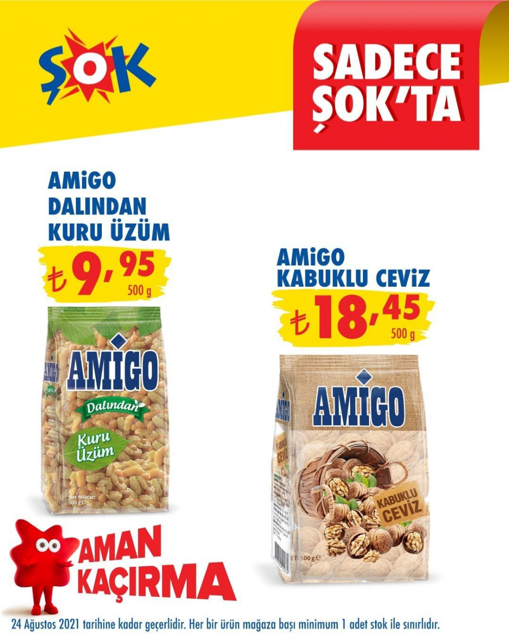 ŞOK 24 Ağustos 2021 aktüel ürünler kataloğu | ŞOK'ta haftanın fırsatları 31