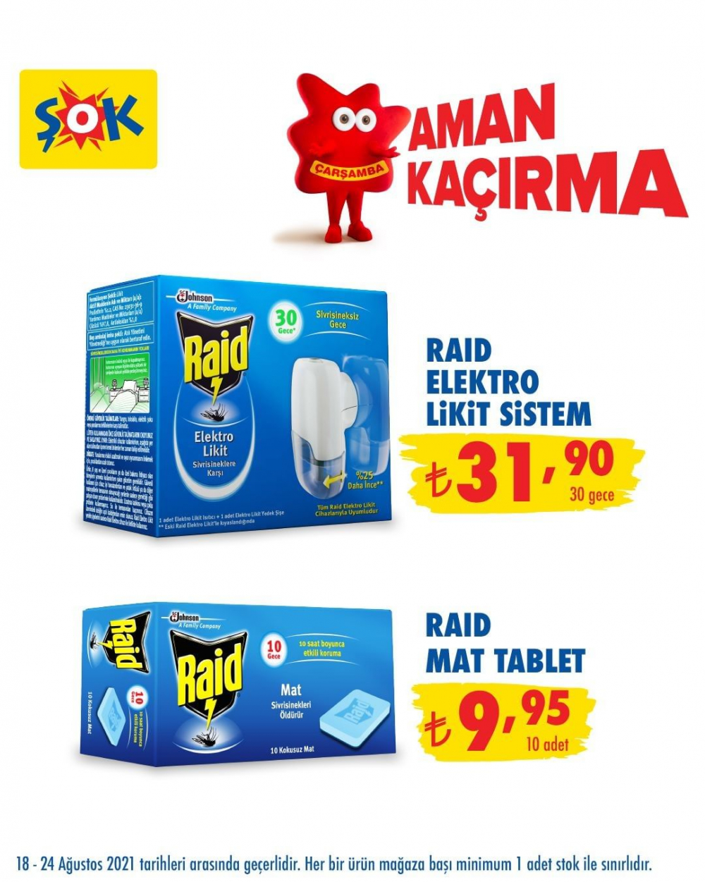 ŞOK 24 Ağustos 2021 aktüel ürünler kataloğu | ŞOK'ta haftanın fırsatları 36
