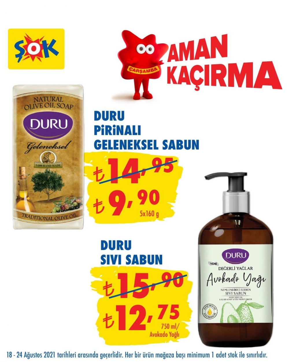 ŞOK 24 Ağustos 2021 aktüel ürünler kataloğu | ŞOK'ta haftanın fırsatları 5