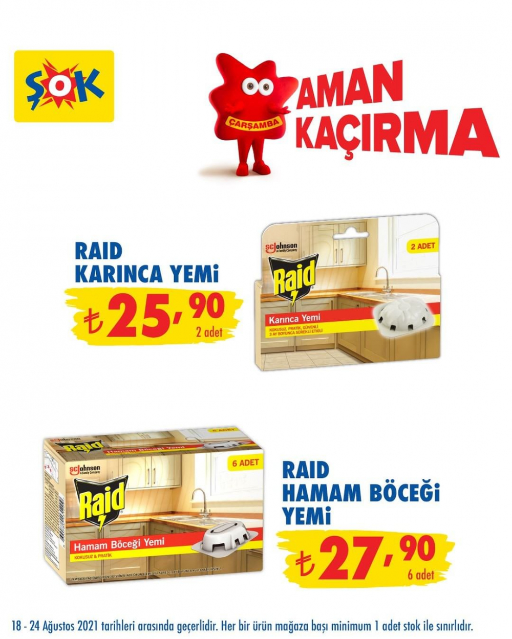ŞOK 24 Ağustos 2021 aktüel ürünler kataloğu | ŞOK'ta haftanın fırsatları 7