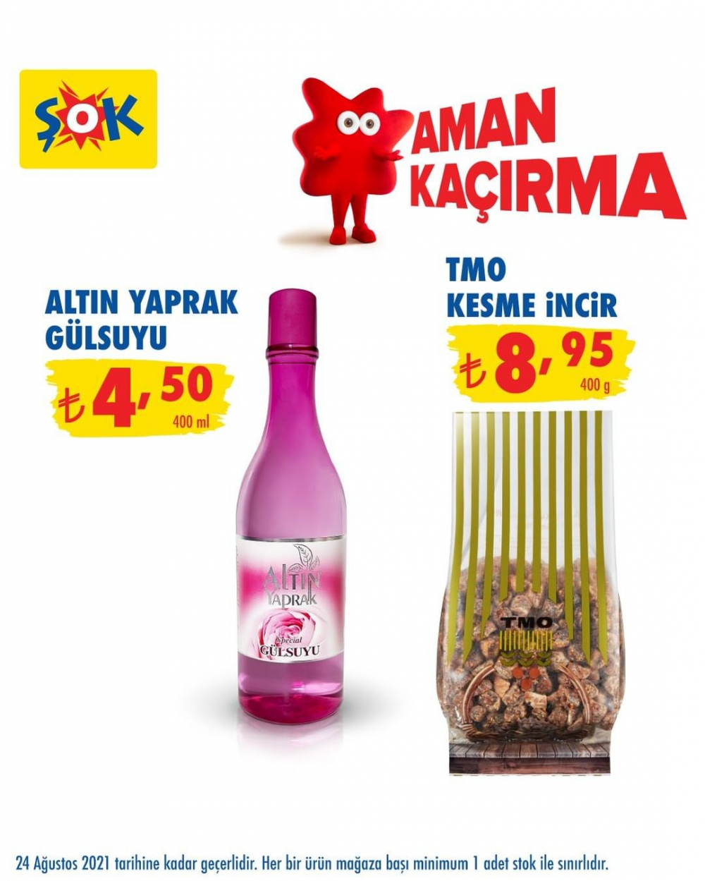 ŞOK 24 Ağustos 2021 aktüel ürünler kataloğu | ŞOK'ta haftanın fırsatları 8