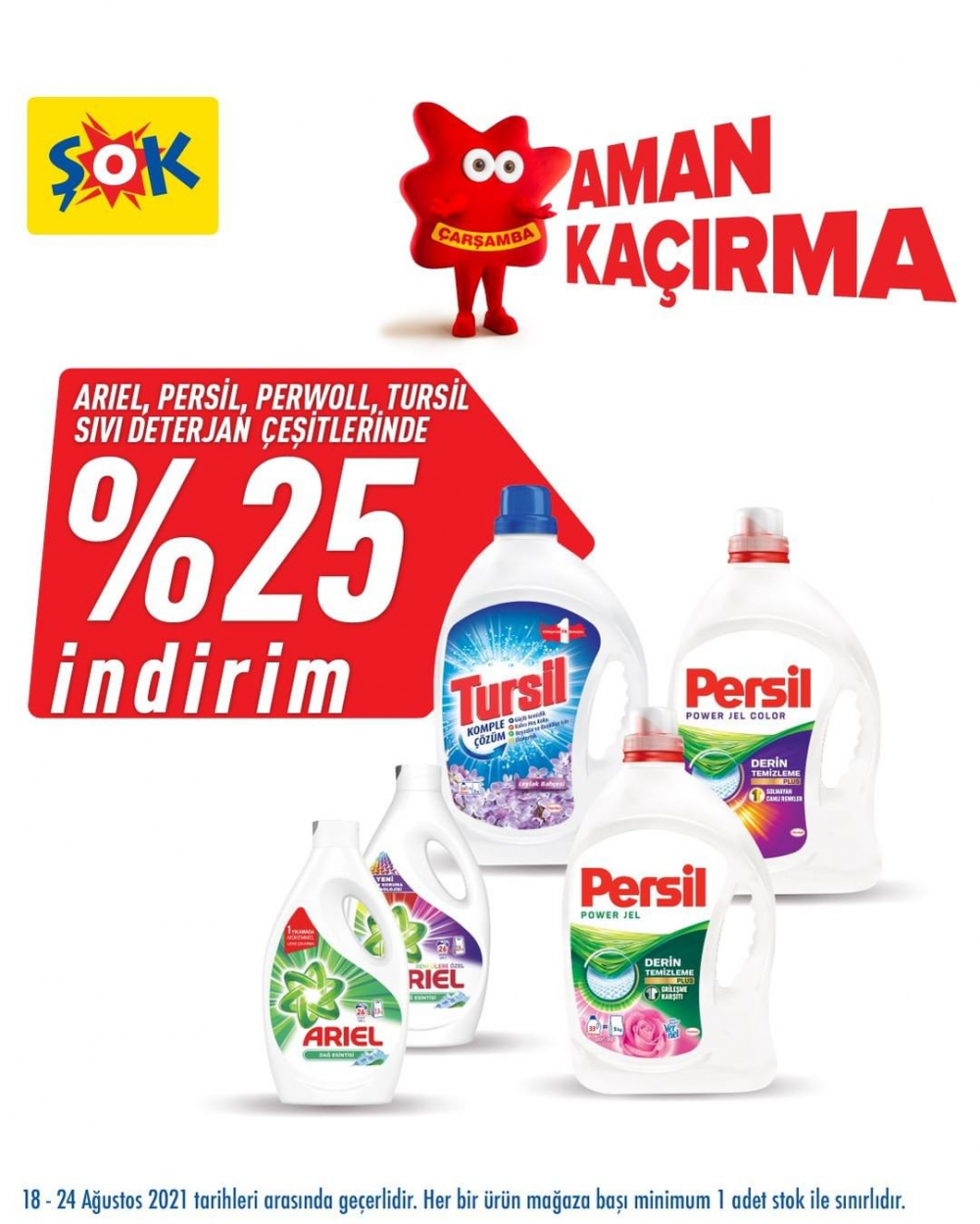 ŞOK 24 Ağustos 2021 aktüel ürünler kataloğu | ŞOK'ta haftanın fırsatları 9