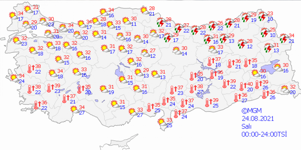 Yeni haftada hava nasıl olacak? MGM yayımladı! İşte yeni haftanın hava durumu raporu... 8