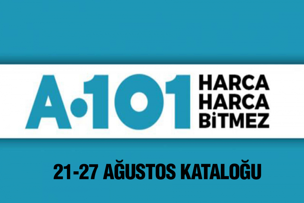 27 Ağustos A101 kataloğu | Büyük ve küçük teknolojik aletler, okul araç ve gereçleri, ev aletleri en uygun fiyatlarla A101'de! 1