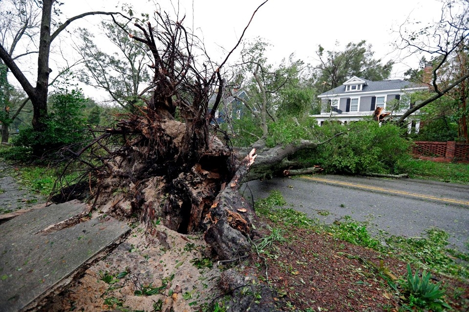 Amerika'daki Florence kasırgası 4 can aldı! İşte fotoğraflarla Florence Kasırgası 16