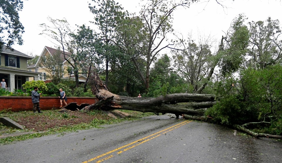 Amerika'daki Florence kasırgası 4 can aldı! İşte fotoğraflarla Florence Kasırgası 19