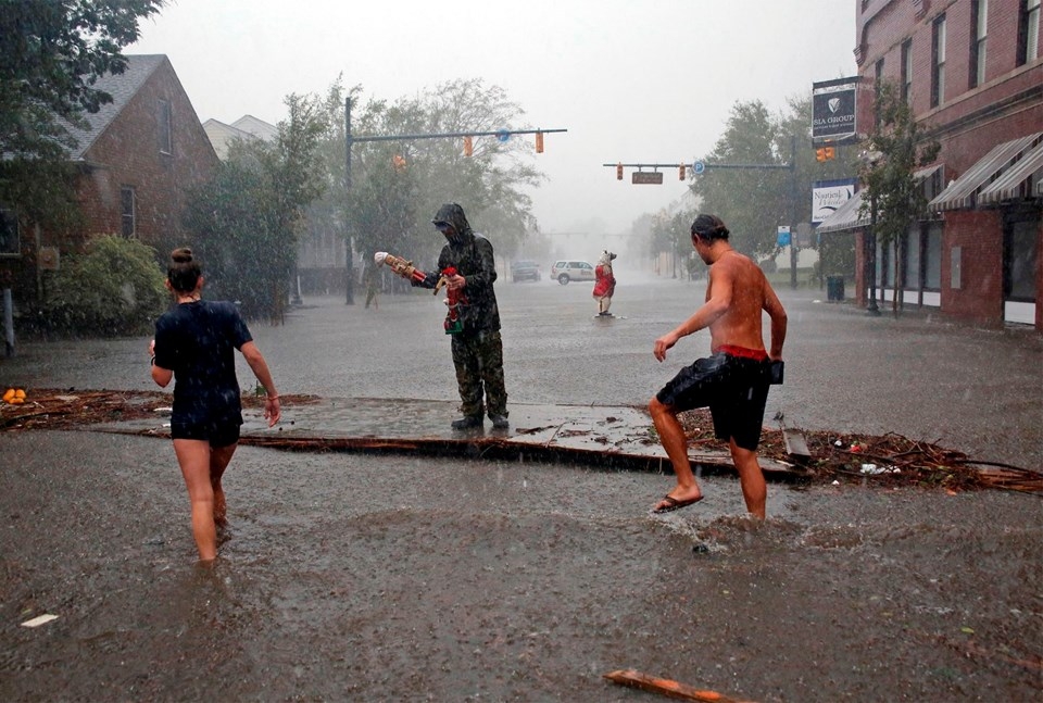 Amerika'daki Florence kasırgası 4 can aldı! İşte fotoğraflarla Florence Kasırgası 5