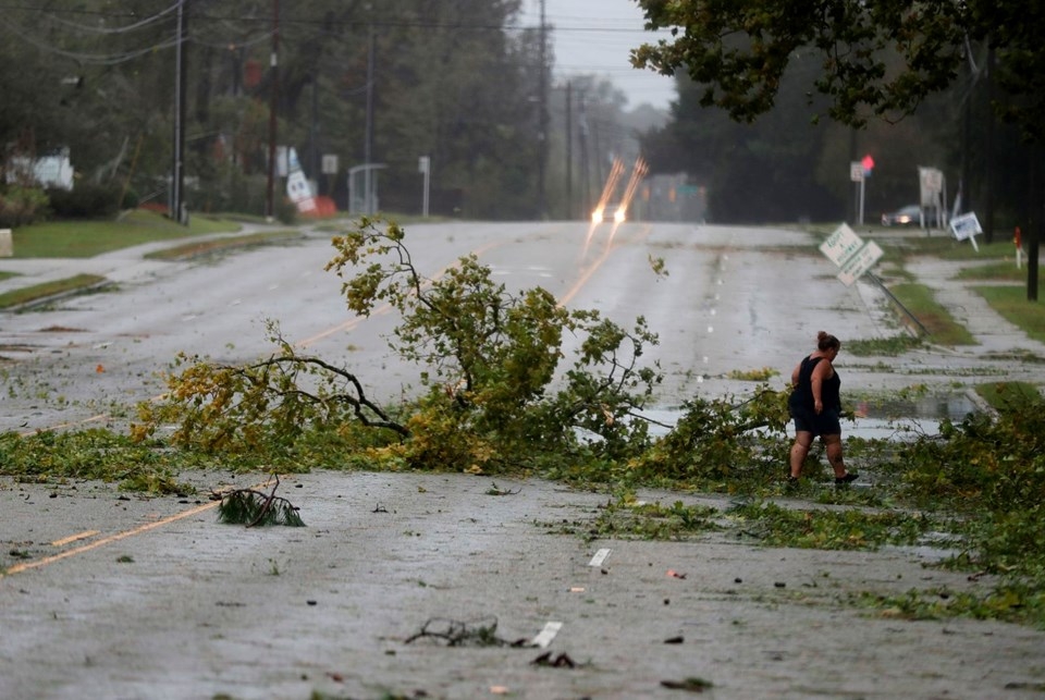 Amerika'daki Florence kasırgası 4 can aldı! İşte fotoğraflarla Florence Kasırgası 6