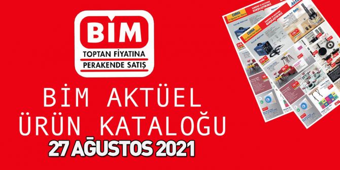 BİM 29 Ağustos 2021 aktüel kataloğu | BİM, teknolojik ürünlerle karşınızda!