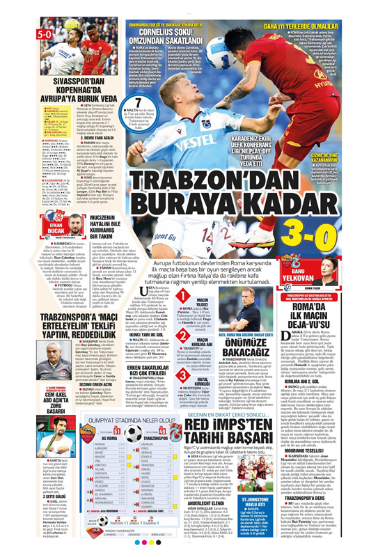 27 Ağustos 2021 Cuma günün spor manşetleri | Cimbom ve Kanarya turladı, Sivas ve Trabzon veda etti! 4