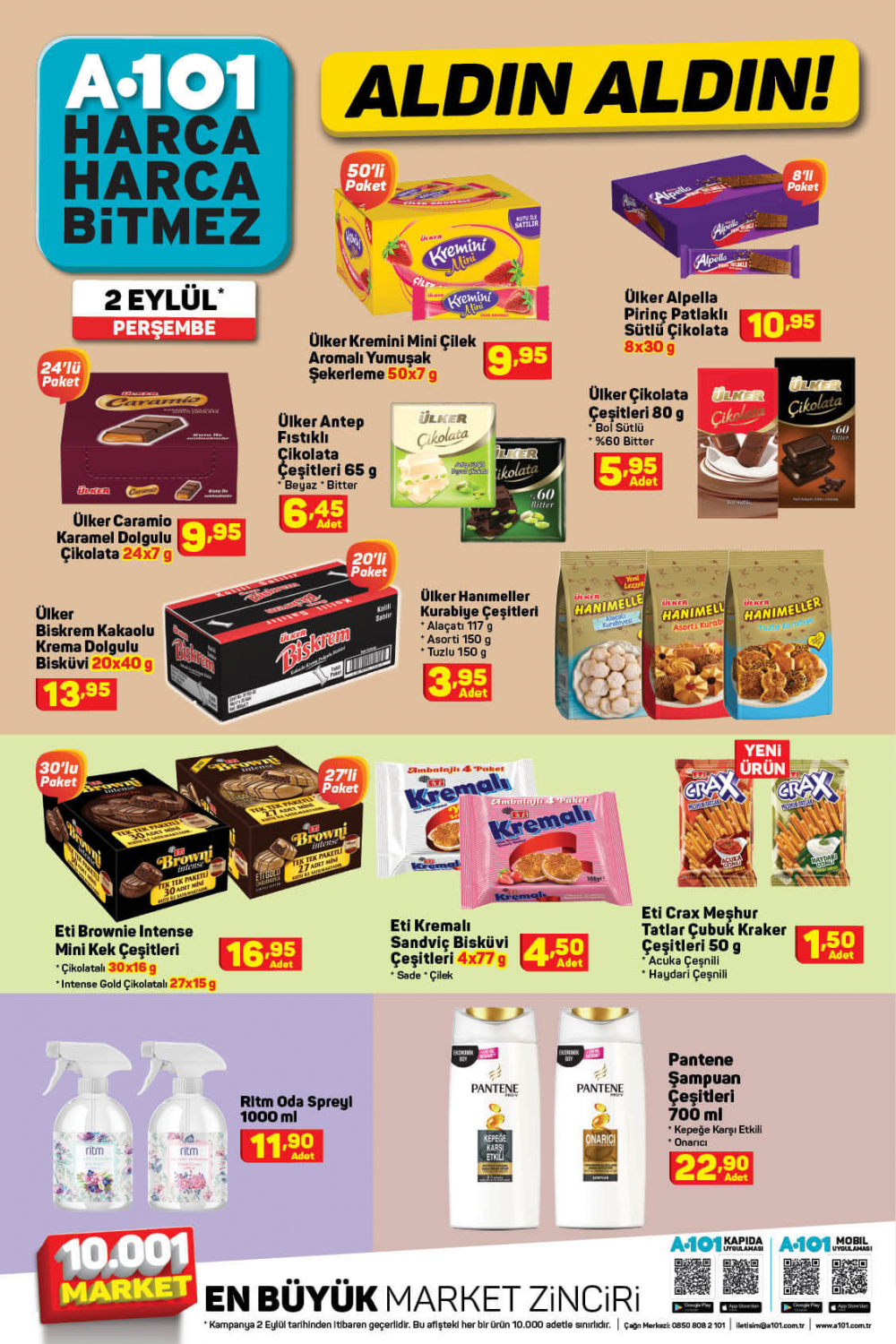 3 Eylül A101 kataloğu | Büyük ve küçük teknolojik ve ev aletleri en uygun fiyatlarla A101'de! 1