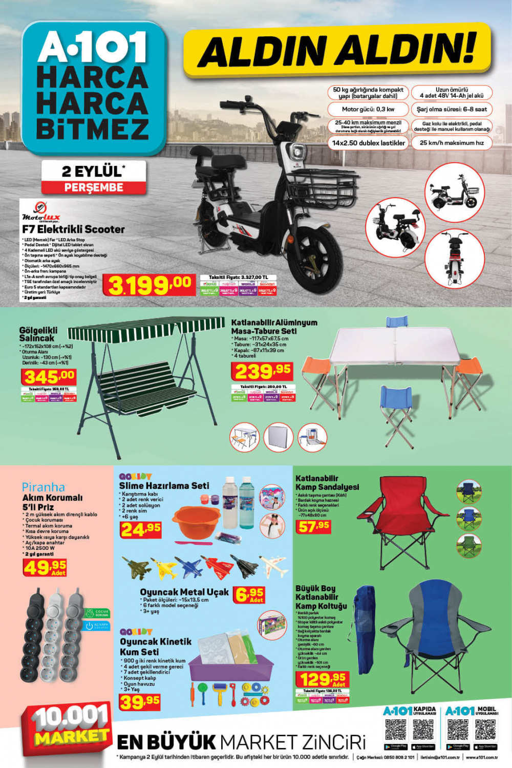 3 Eylül A101 kataloğu | Büyük ve küçük teknolojik ve ev aletleri en uygun fiyatlarla A101'de! 8