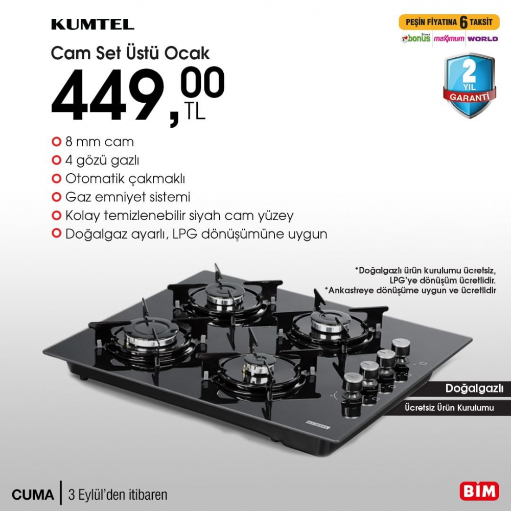 BİM 6 Eylül 2021 aktüel kataloğu | Ev ihtiyaçlarınızı giderebileceğiniz ürünler bu Cuma BİM'de! 24