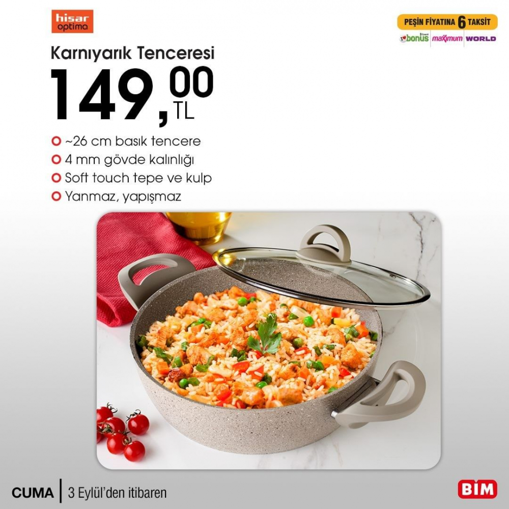 BİM 6 Eylül 2021 aktüel kataloğu | Ev ihtiyaçlarınızı giderebileceğiniz ürünler bu Cuma BİM'de! 49