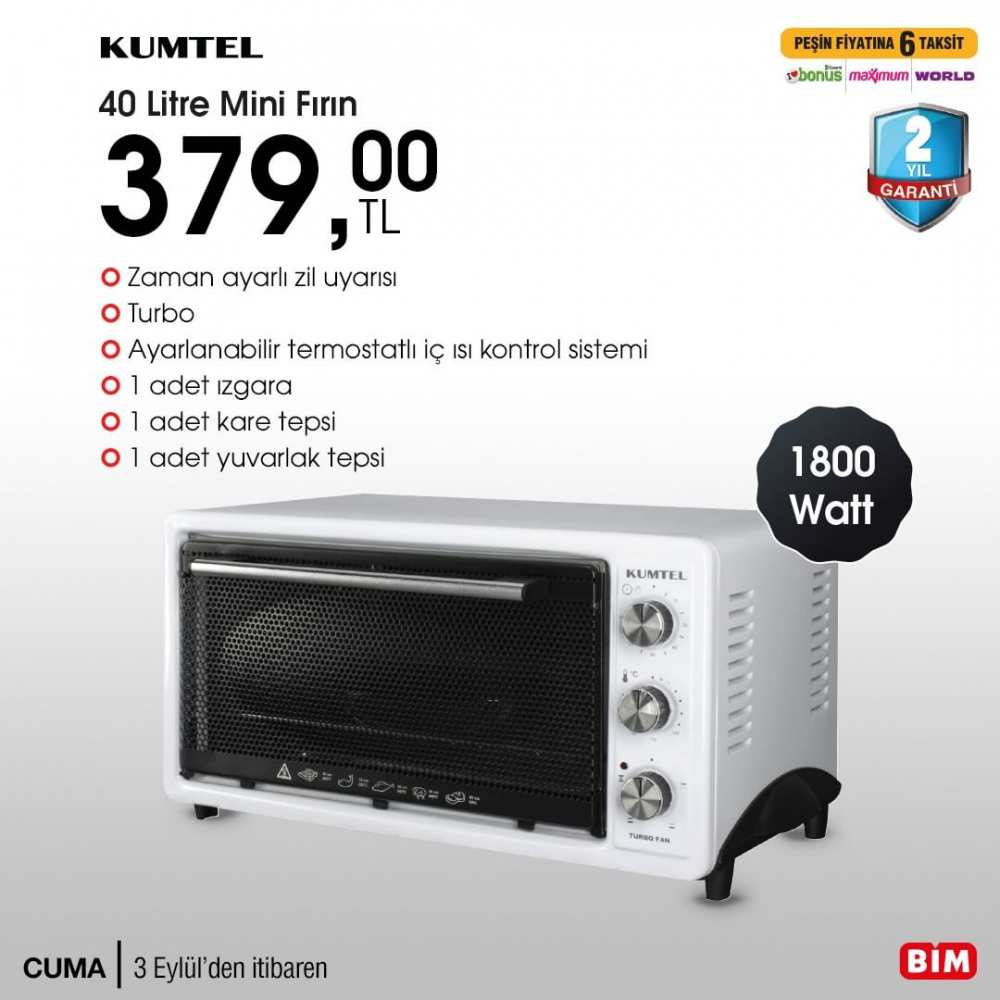 BİM 6 Eylül 2021 aktüel kataloğu | Ev ihtiyaçlarınızı giderebileceğiniz ürünler bu Cuma BİM'de! 54