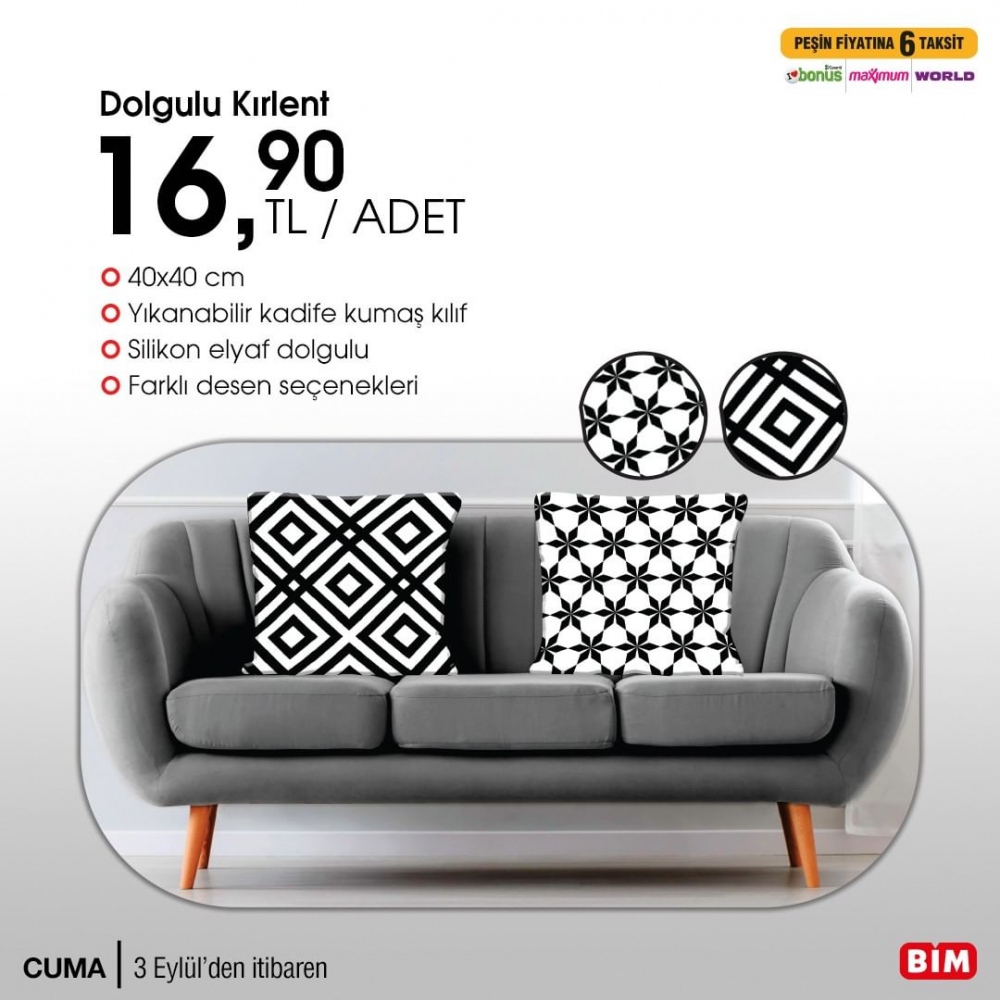 BİM 6 Eylül 2021 aktüel kataloğu | Ev ihtiyaçlarınızı giderebileceğiniz ürünler bu Cuma BİM'de! 6